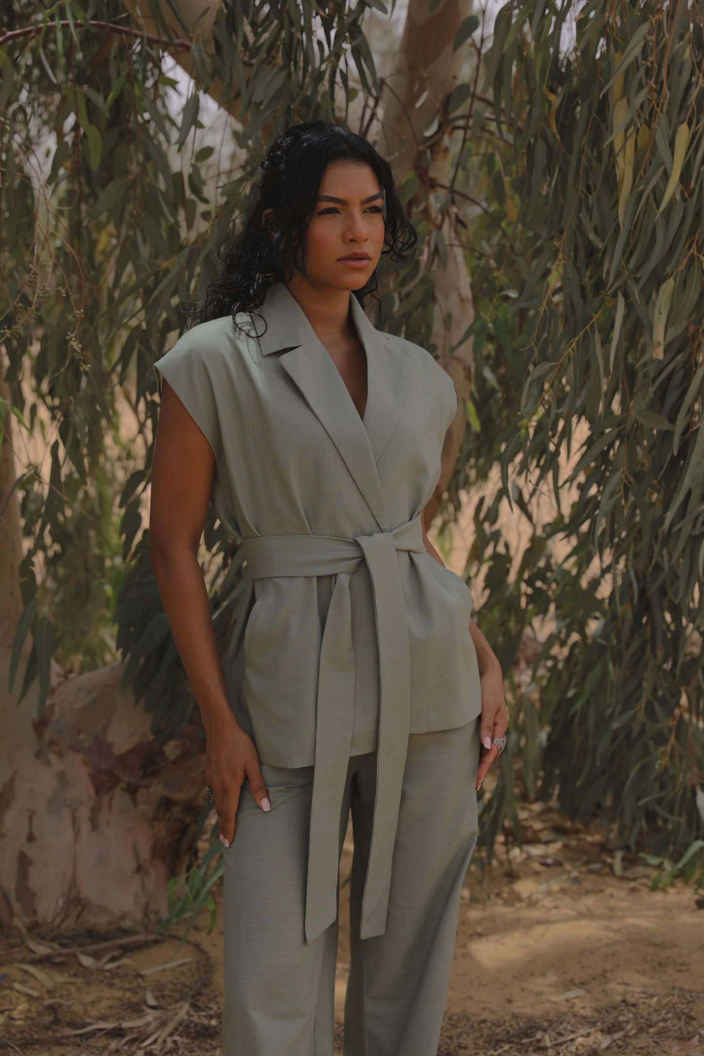 Séréna Linen Vest