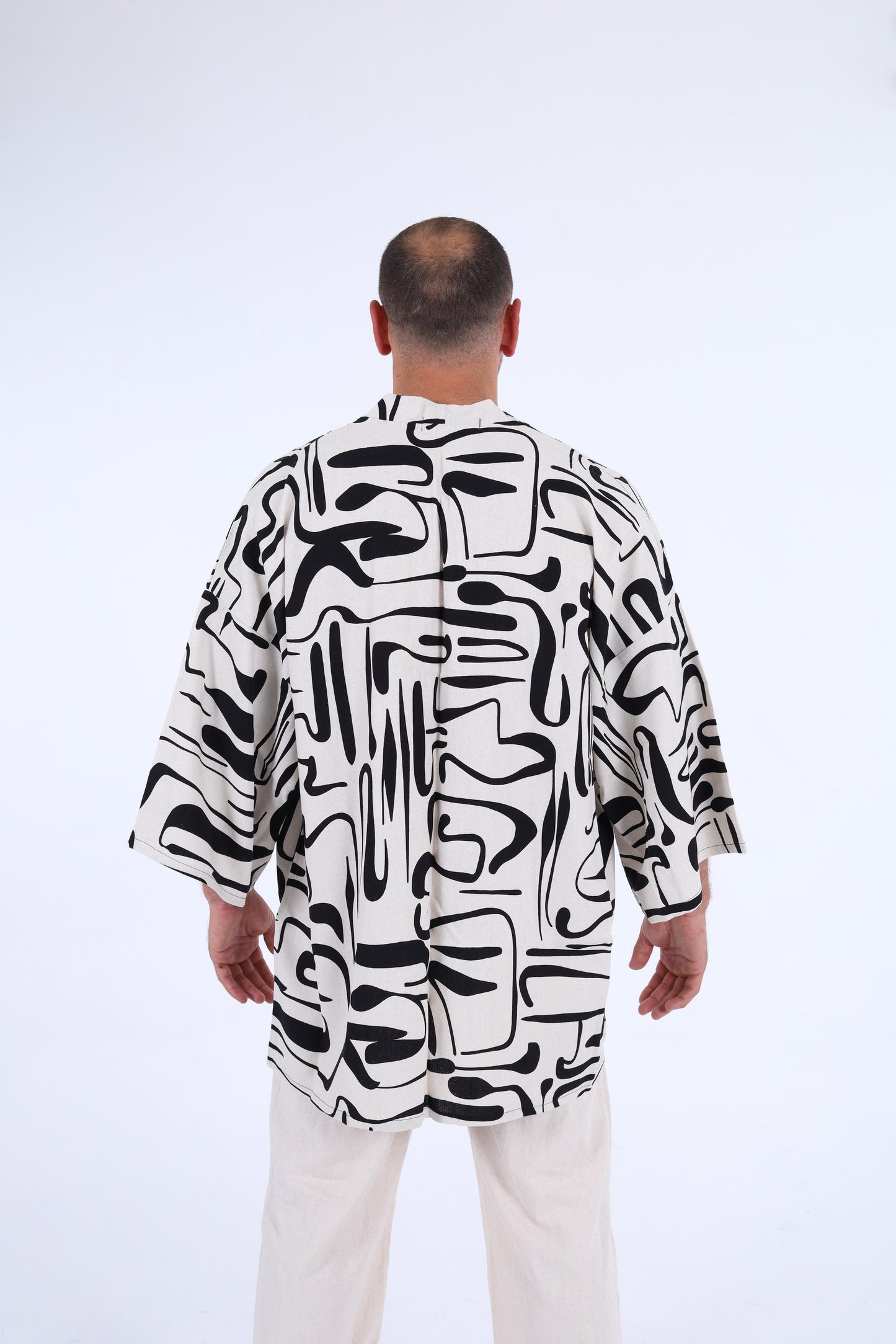 Linen kimono