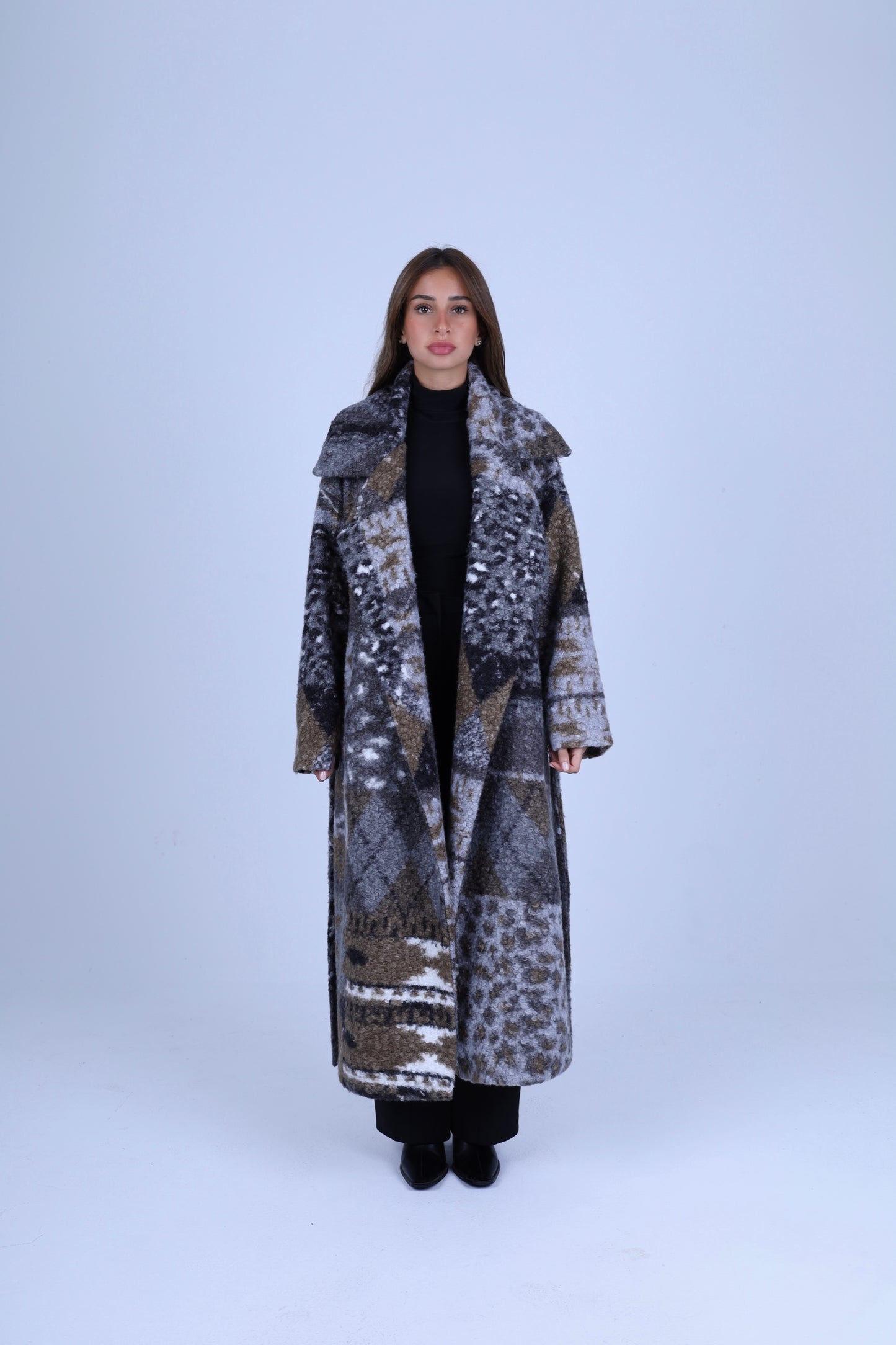 The Oversized Bouclé Coat