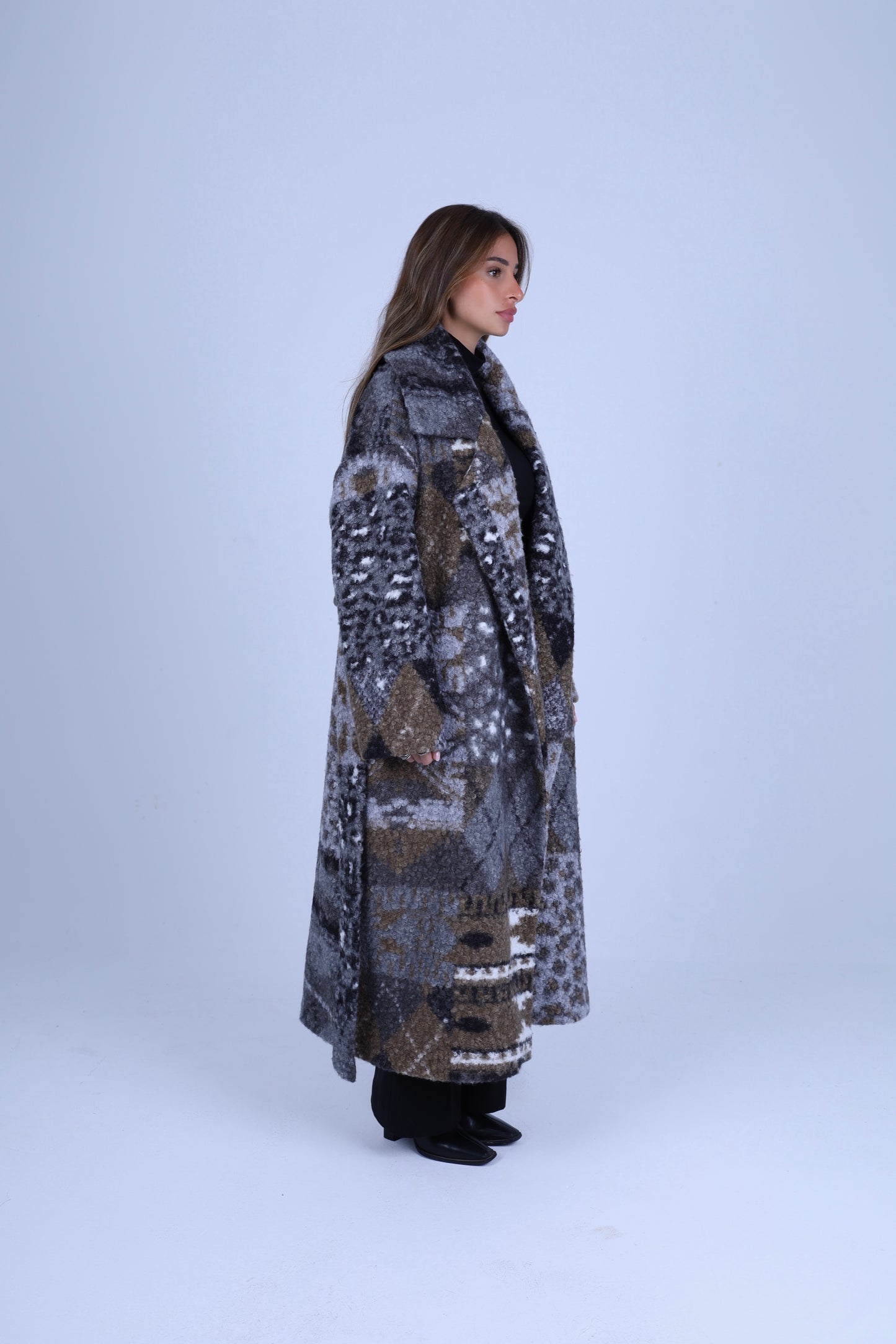 The Oversized Bouclé Coat