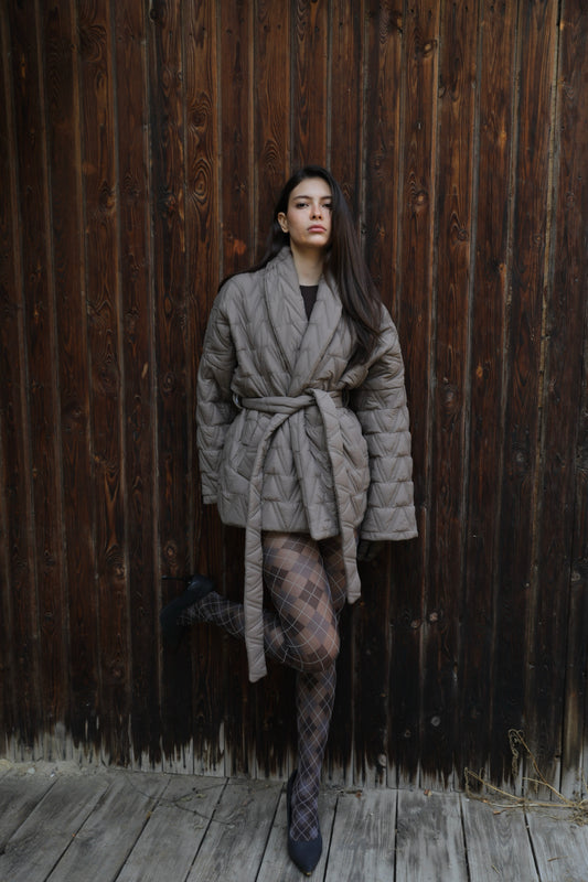 The Puffy Stitched Jacket