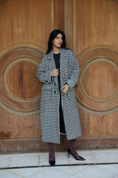 The silverline Tweed Coat