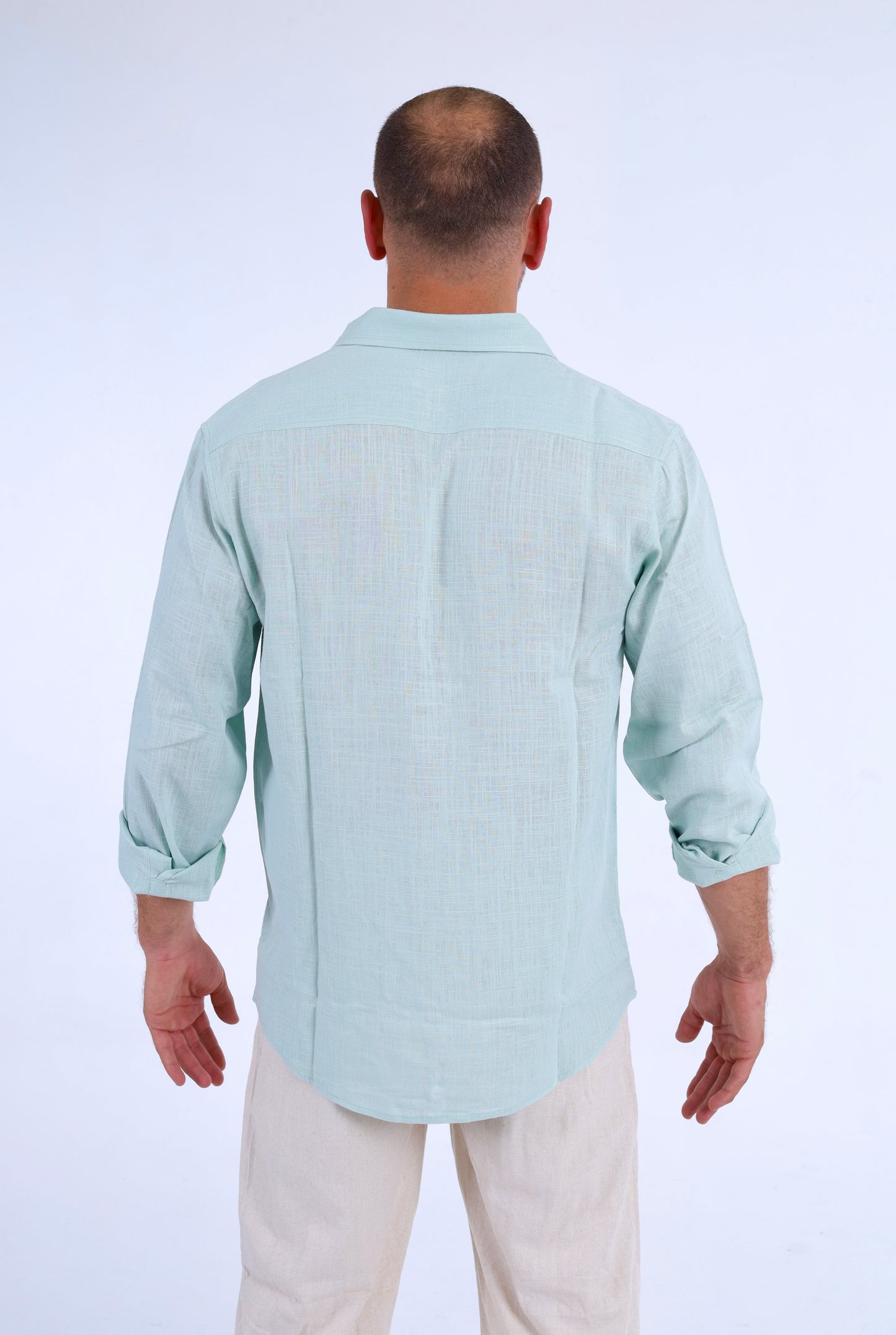 Mint Linen Shirt