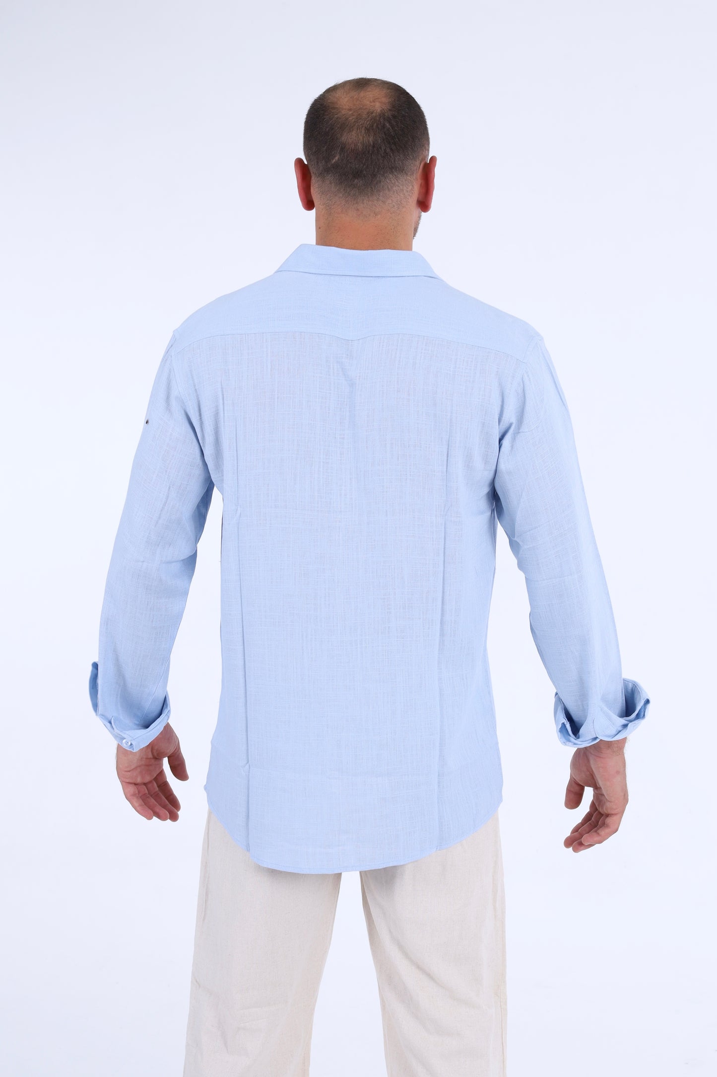 Blue Linen Shirt